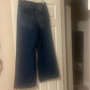 Rewash high rise flare legged jeans